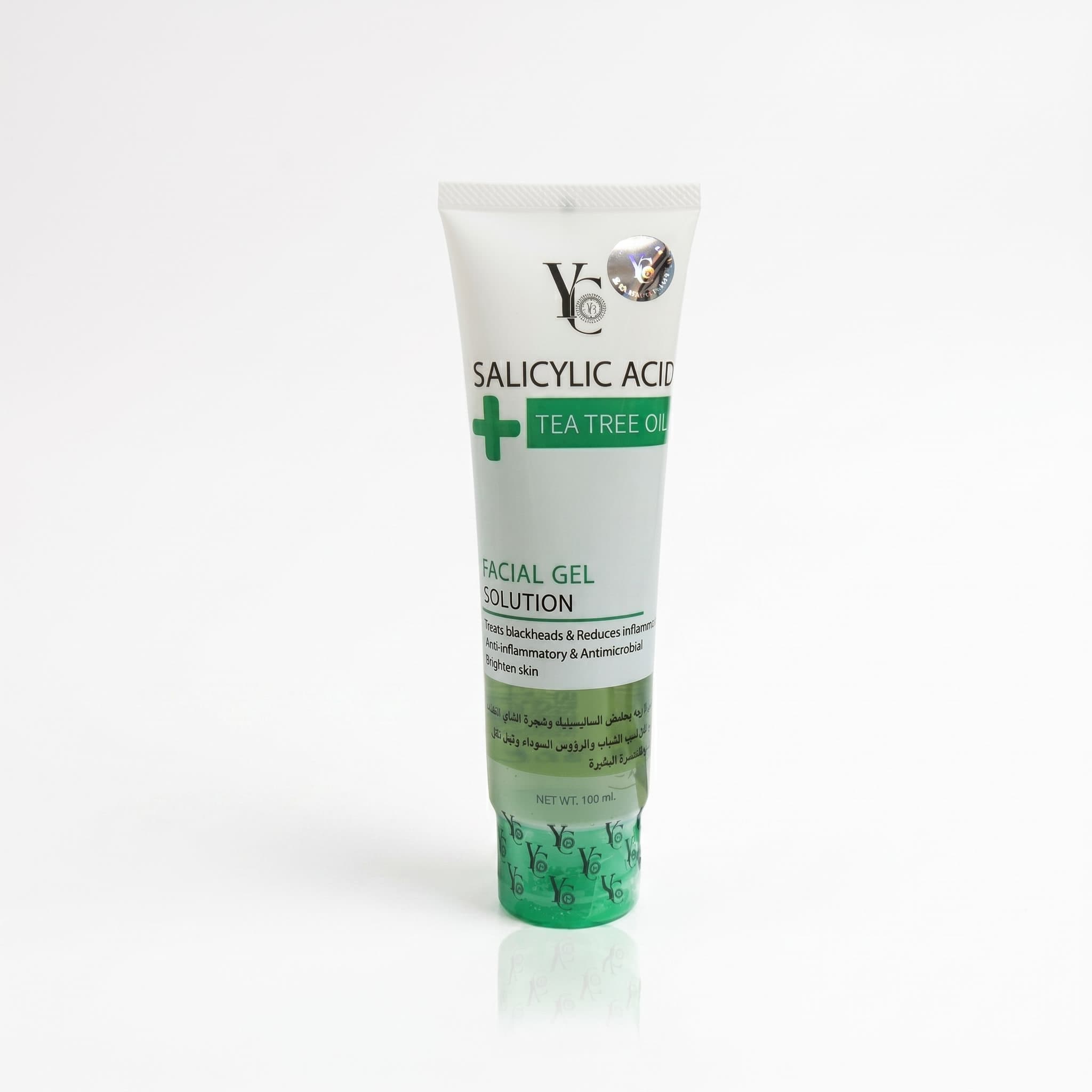 YC Salicylic Acid + Tea Tree Oil Facial Gel Solution 100ml