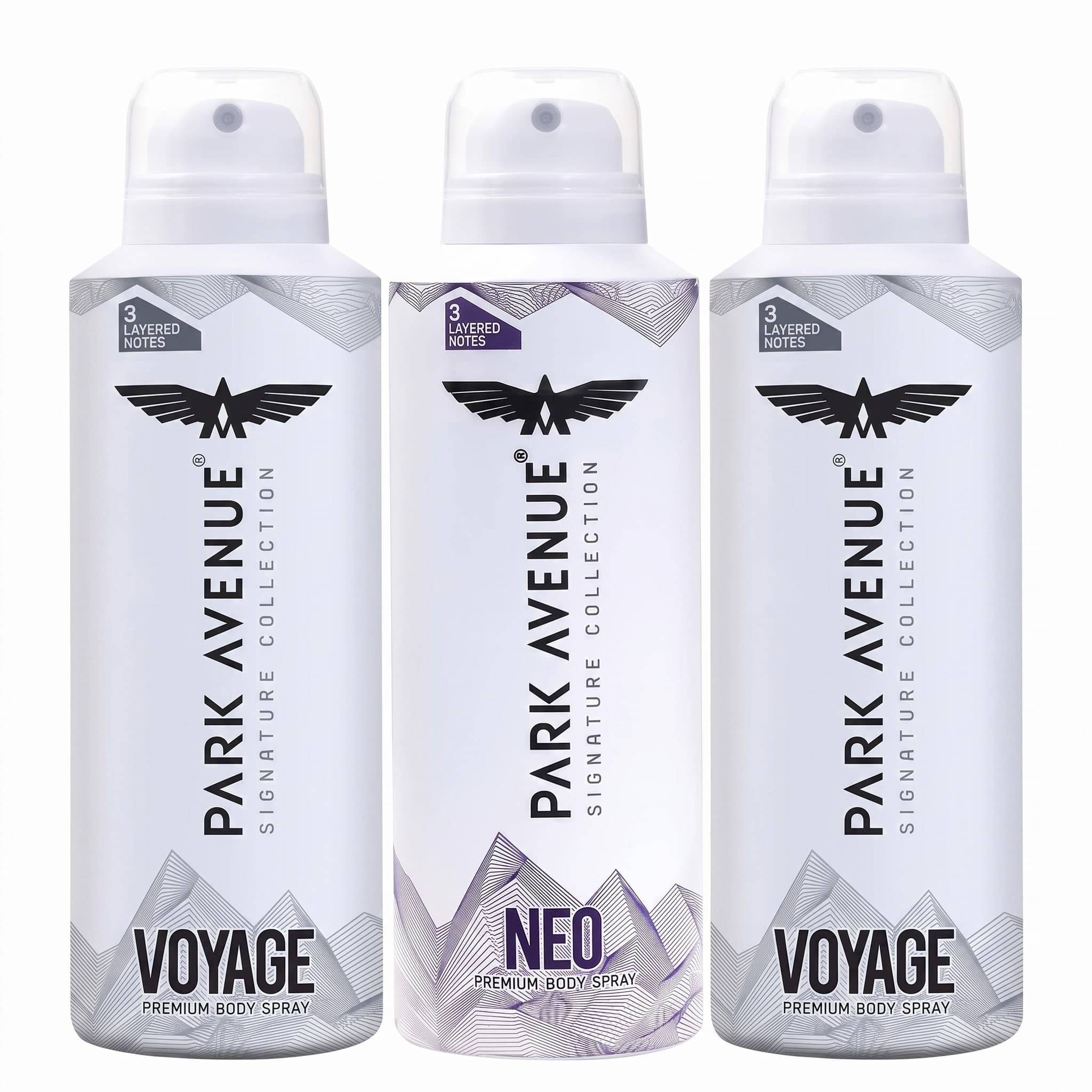 Park Avenue Signature Collection Premium Body Spray Combo Pack (Voyage & Neo)