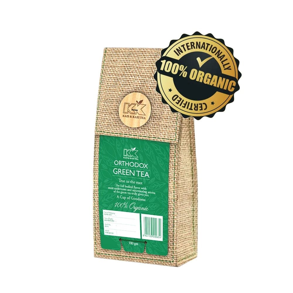 Kazi & Kazi Organic Orthodox Green Tea